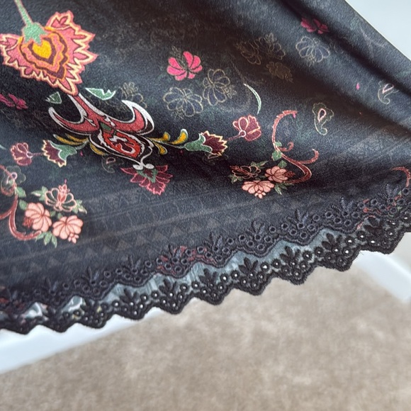 Gorgeous Silk Johnny Was Wide Leg Pants size XS - Picture 6 of 9